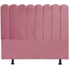 Cabeceira Nuvem Cama Box Queen 160 Cm Alanis Suede Rosa Cabeceira Nuvem Cama Box Queen 160 Cm Alanis Suede Rosa