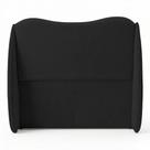 Cabeceira Orgânica Para Cama Box Casal Padrão Luma 140cm Bouclê Preto - Abmaza Cabeceira Orgânica Para Cama Box Casal Padrão Luma 140cm Bouclê Preto - Abmaza