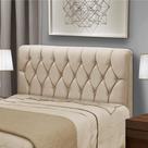 Cabeceira P/ Cama Box Queen 1.60M Bege