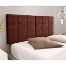 Cabeceira Painel Adesiva Genova 158cm Marrom