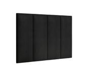 Cabeceira painel Cama de solteiro box -Alicia- Preto