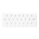 Cabeceira Painel Casal Paris Capitone 1,40m Branco