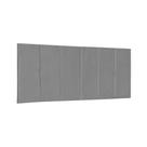 Cabeceira Painel Clean de Cama Box Casal 138 cm Inspire House Suede Veludo Cinza Claro Cabeceira Painel Clean de Cama Box Casal 138 cm Inspire House Suede Veludo Cinza Claro