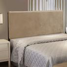 Cabeceira Painel Clean para Cama Box Casal 160 cm Suede M11 - D'Rossi
