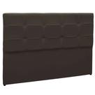 Cabeceira Painel De Casal Super King 195cm Para Cama Box Clean Napa Marrom - DS Estofados Cabeceira Painel De Casal Super King 195cm Para Cama Box Clean Napa Marrom - DS Estofados