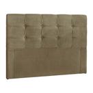 Cabeceira Painel De Casal Super King 195cm Para Cama Box Clean Suede Bege - DS Estofados Cabeceira Painel De Casal Super King 195cm Para Cama Box Clean Suede Bege - DS Estofados