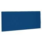 Cabeceira Painel Estofada Cama Box Casal King Esmeralda 195cm Suede Azul Marinho - Desk Design
