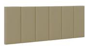 Cabeceira Painel Estofada Cama Casal Box 1,40 Dobrável Itália - Caramelo Suede