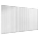 Cabeceira Painel Florença Queen em MDF-MDP Branco para Quarto Casa D Móveis