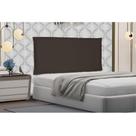 Cabeceira Painel Garden Para Cama Box King 195 cm Suede Café S04 - D'Rossi