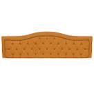 Cabeceira Painel King 195cm Realeza com Design Clássico Suede Terracota