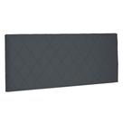 Cabeceira Painel King 1,95m Esmeralda Suede - Pallazio