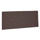 Cabeceira Painel King 1,95m Tânia Suede Marrom Café - Pallazio