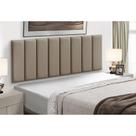 Cabeceira Painel Modular Cama Box Veludo Capuccino Madelina Decor