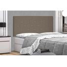 Cabeceira Painel Tânia Para Cama Box Solteiro 90 cm Suede Caramelo S04 - D'Rossi