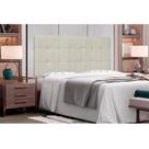 Cabeceira Painel Verona Para Cama Box Queen 160 cm material sintético Bege S04 - D'Rossi