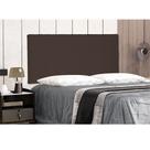 Cabeceira Painel Verona Para Cama Box Queen 160 cm Suede Café S04 - D'Rossi