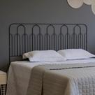 Cabeceira para Cama Aramada Triunfo - Casal Preto
