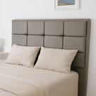 Cabeceira para Cama Box Casal 140cm Sena Factor Cinza - Sallar Home