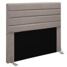 Cabeceira Para Cama Box Casal Queen 160cm Rubi D10 Suede Bege - Mpozenato
