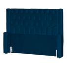 Cabeceira Para Cama Box Emma Luxo Veludo Cores - DS Estofados