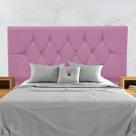 Cabeceira Para Cama Box Estofada Casal 140 cm Suede Isabela