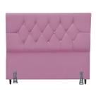 Cabeceira Para Cama Box King 195 cm Brenda com Frame Suede