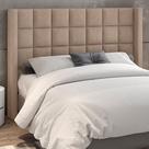 Cabeceira para Cama Box King 213cm Tratto Veludo Bege - Sallar Home Cabeceira para Cama Box King 213cm Tratto Veludo Bege - Sallar Home
