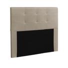 Cabeceira Para Cama Box Luna Casal 1,40cm Linho Bege - FdECOR