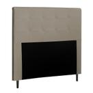 Cabeceira Para Cama Box Luna Queen 1,60cm Laminado Bege - FdECOR
