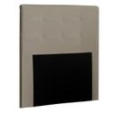 Cabeceira Para Cama Box Luna Solteiro 0,90cm Laminado Bege - FdECOR