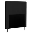 Cabeceira Para Cama Box Luna Solteiro 0,90cm Laminado Preto - FdECOR