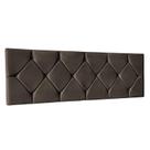 Cabeceira para Cama Box Mariana 140 cm Marrom Suede IDF Decor