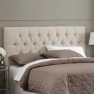 Cabeceira para Cama Box Paris Queen Areia