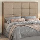 Cabeceira para Cama Box Queen 160cm Sena Linho Bege - Sallar Home