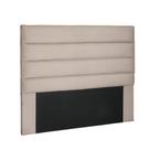 Cabeceira Para Cama Box Queen 160cm Suede Bege Cabeceira Para Cama Box Queen 160cm Suede Bege