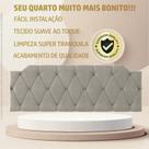 Cabeceira Para Cama Box Queen Estofada 1,60 Casa Casal Apartamento Barato Oferta Lançamento Kelly Varias Cores Cabeceira Para Cama Box Queen Estofada 1,60 Casa Casal Apartamento Barato Oferta Lançamento Kelly Varias Cores