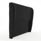 Cabeceira Para Cama Box Queen Size Liah 160cm Bouclê Preto - Abmaza