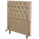Cabeceira Para Cama Box Solteiro 90cm Diamante D10 Linho Bege - Mpozenato Cabeceira Para Cama Box Solteiro 90cm Diamante D10 Linho Bege - Mpozenato