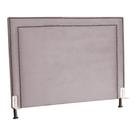 Cabeceira Para Cama Box Solteiro 90cm Viviane Veludo - Estopar Cabeceira Para Cama Box Solteiro 90cm Viviane Veludo - Estopar