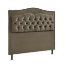 Cabeceira Para Cama Casal 140cm Holanda Veludo Castor