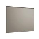 Cabeceira para Cama Casal 164cm X 131cm Linhas Curvas e Estrutura em Mdf Cinza Grigio