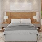 Cabeceira Para Cama Casal Extensível Marrom Reflex Caemmun Cabeceira Para Cama Casal Extensível Marrom Reflex Caemmun