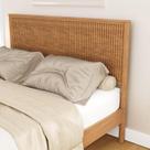 Cabeceira para Cama Casal Oiti CabeCasa MadeiraOriginals Marrom