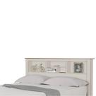 Cabeceira para Cama de Casal Cuba Off White G68 - Gran Belo