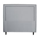 Cabeceira para Cama de Casal Isadora Linho Cinza IDF Decor