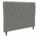 Cabeceira Para Cama Queen Julia Sued Taupe Cappucino Idf Dec Taupe Capuccino