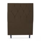 Cabeceira para Cama Solteiro Julia Sued Marrom IDF Decor