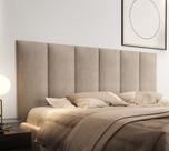 Cabeceira para quarto estofada De Casal 1.40 m - Várias Cores