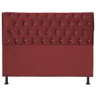 Cabeceira Pérola 120Cm Para Cama Box Solteiro Suede